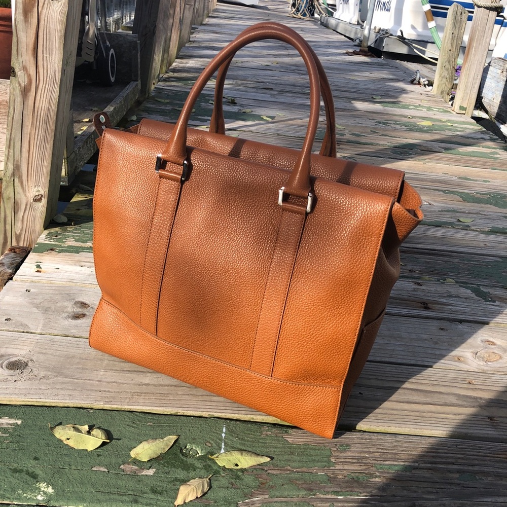 Tiffany & Co Wyatt Leather Tote